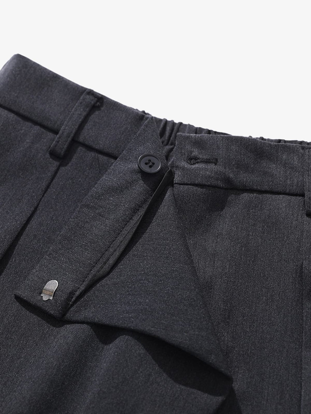 Retro Asymmetric Waist Loose Wide-Leg Trousers