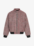 Vintage Herringbone Zip Up Jacket