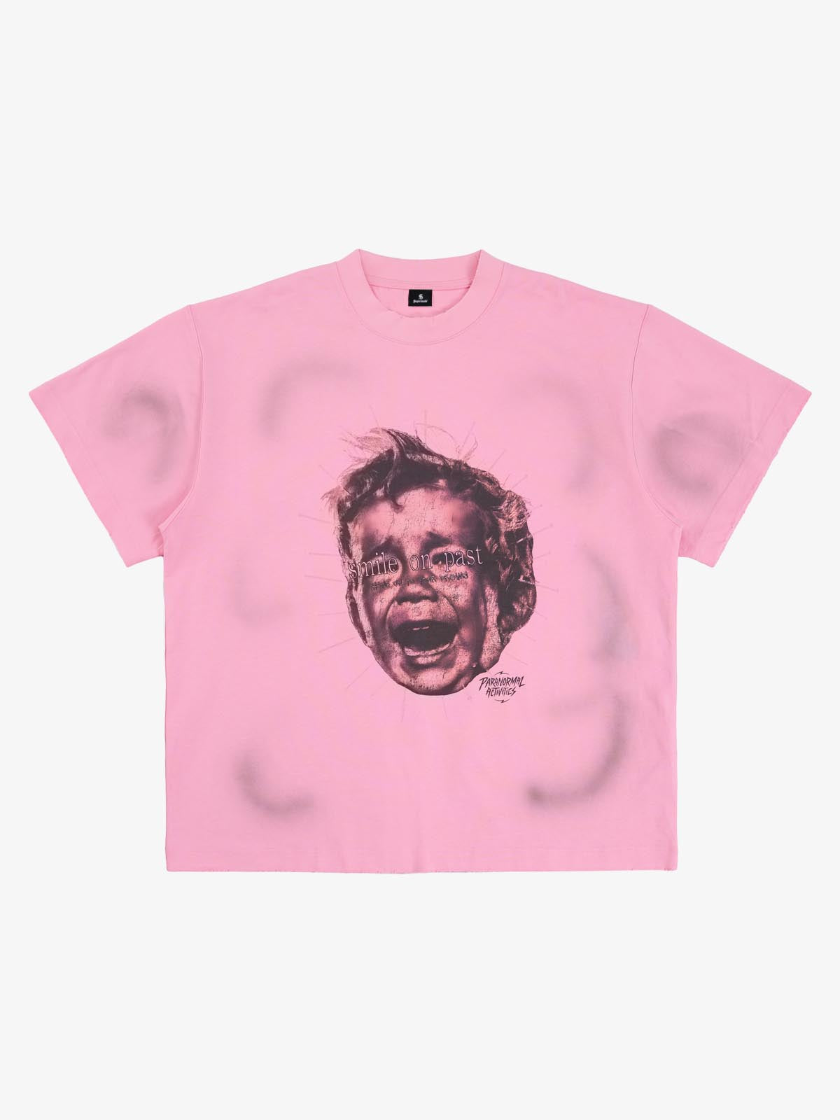 Street Retro Fun Portrait Print T-shirt - 2598
