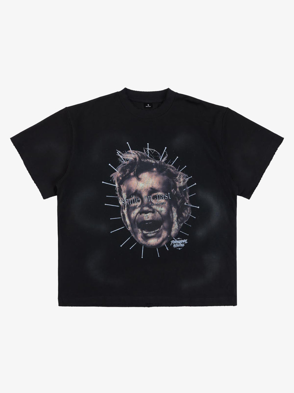 Street Retro Fun Portrait Print T-shirt - 2598