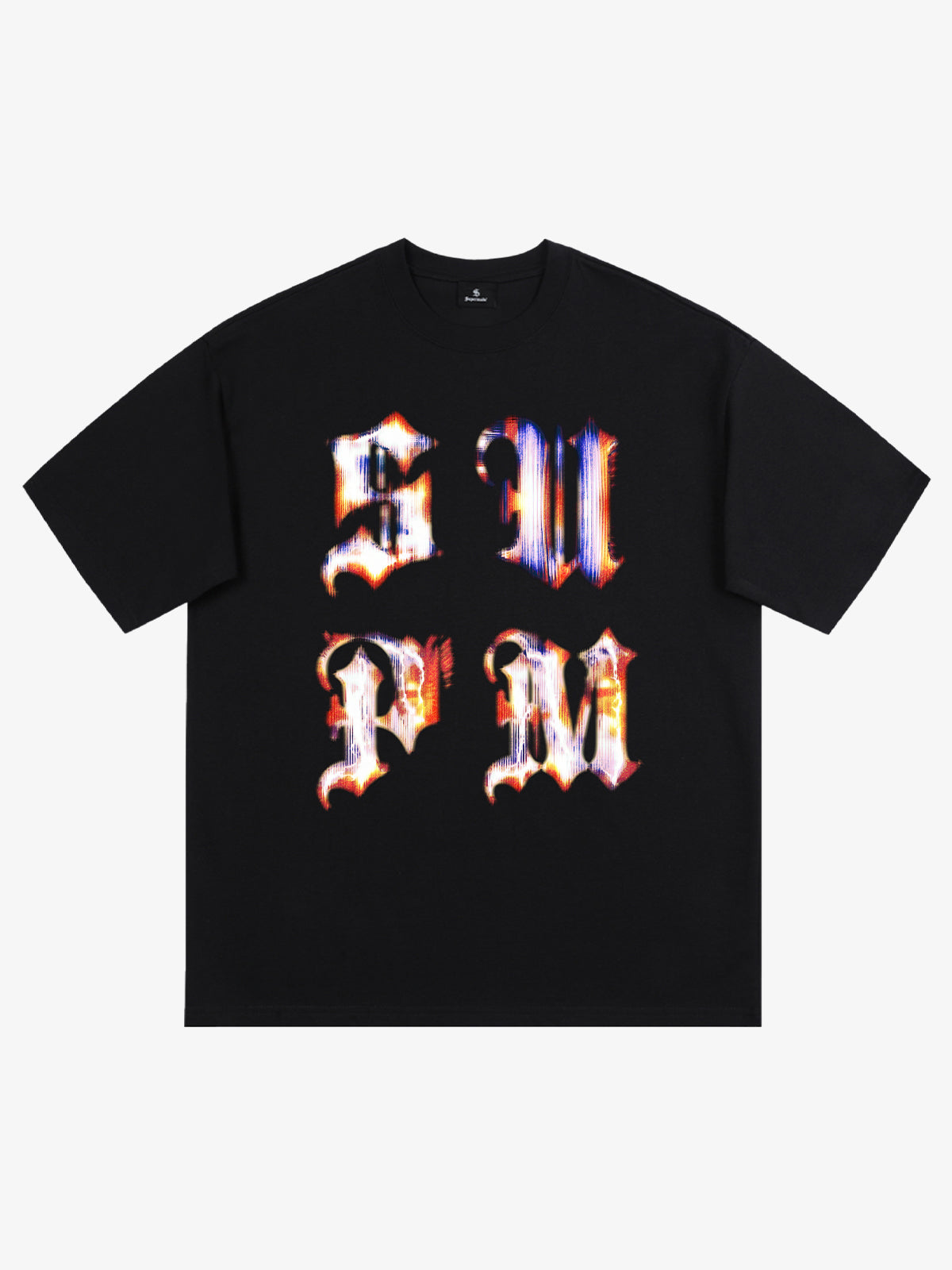 Glitch Gothic Graphic T-Shirt