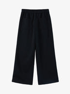 Gothic Letter Cross Embroidery Zip Up Hoodie and Sweatpants Set