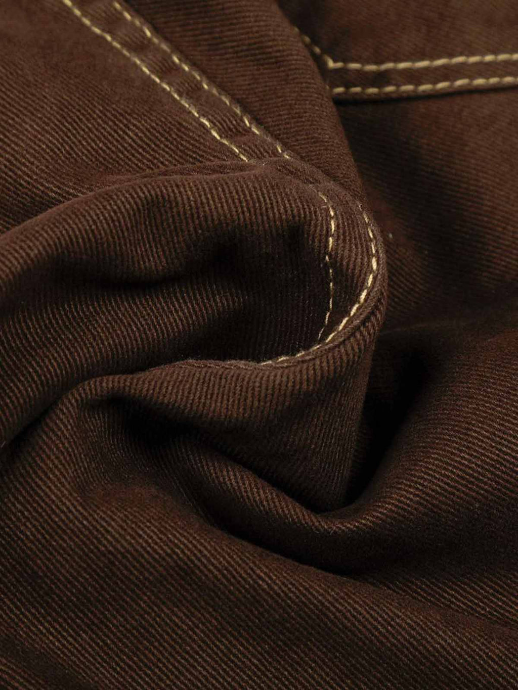 Vintage Silk Scarf Tie Detail Barrel Jeans