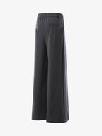 Retro Asymmetric Waist Loose Wide-Leg Trousers