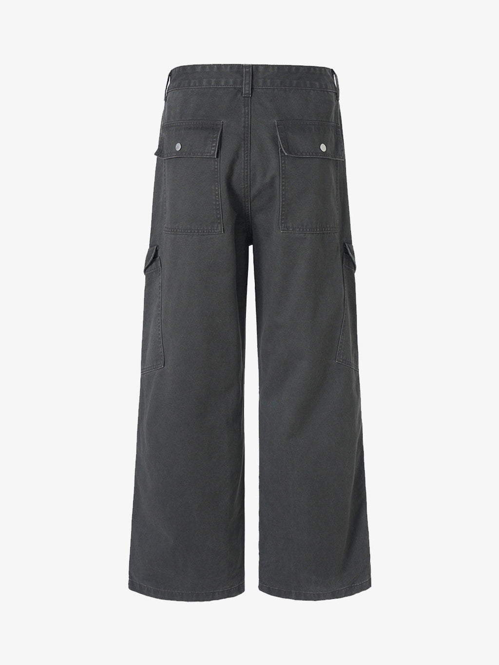 Streetwear Utility Multi-Pocket Straight-Leg Pants