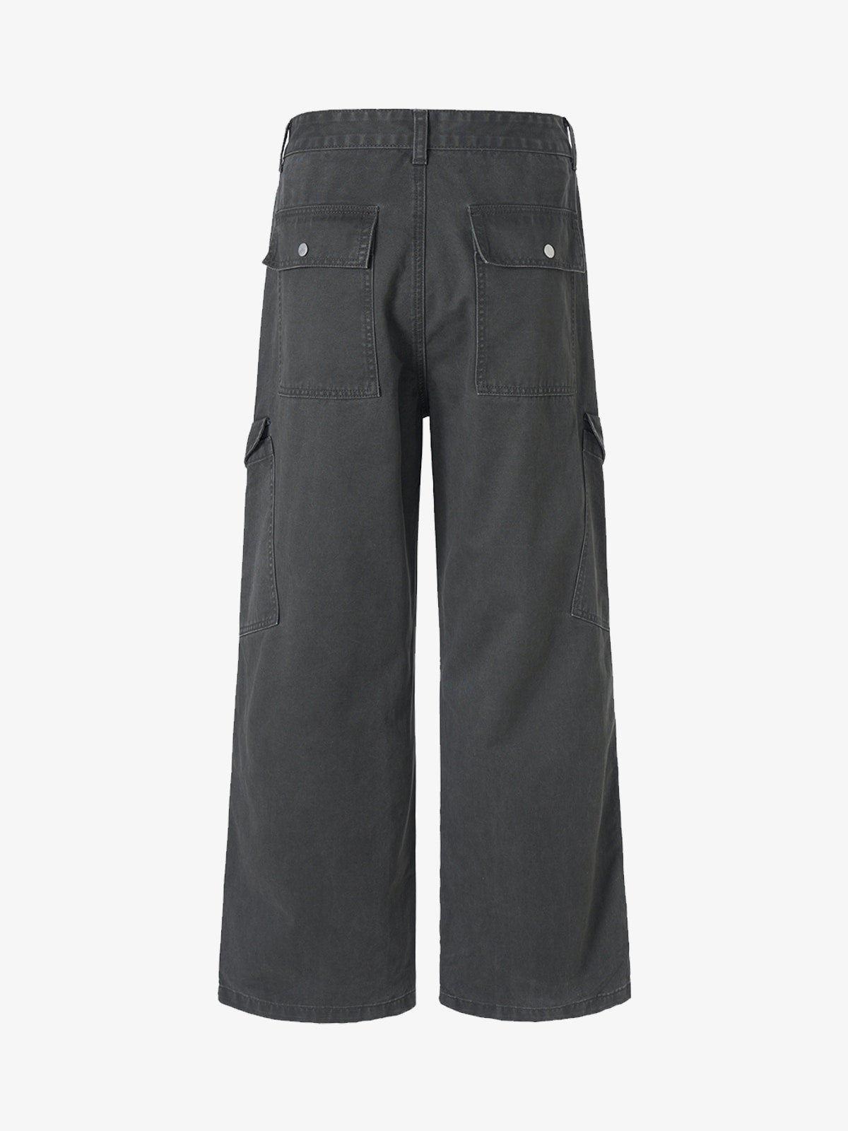 Streetwear Utility Multi-Pocket Straight-Leg Pants