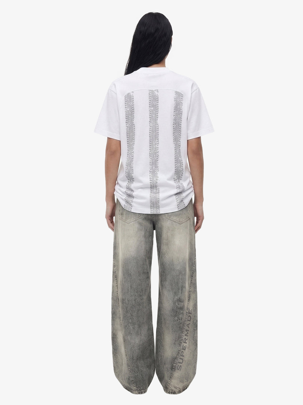 precipice 46 Tire Track Graphic T-Shirt