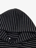 precipice Striped Terry Embroidery "Made" Hoodie