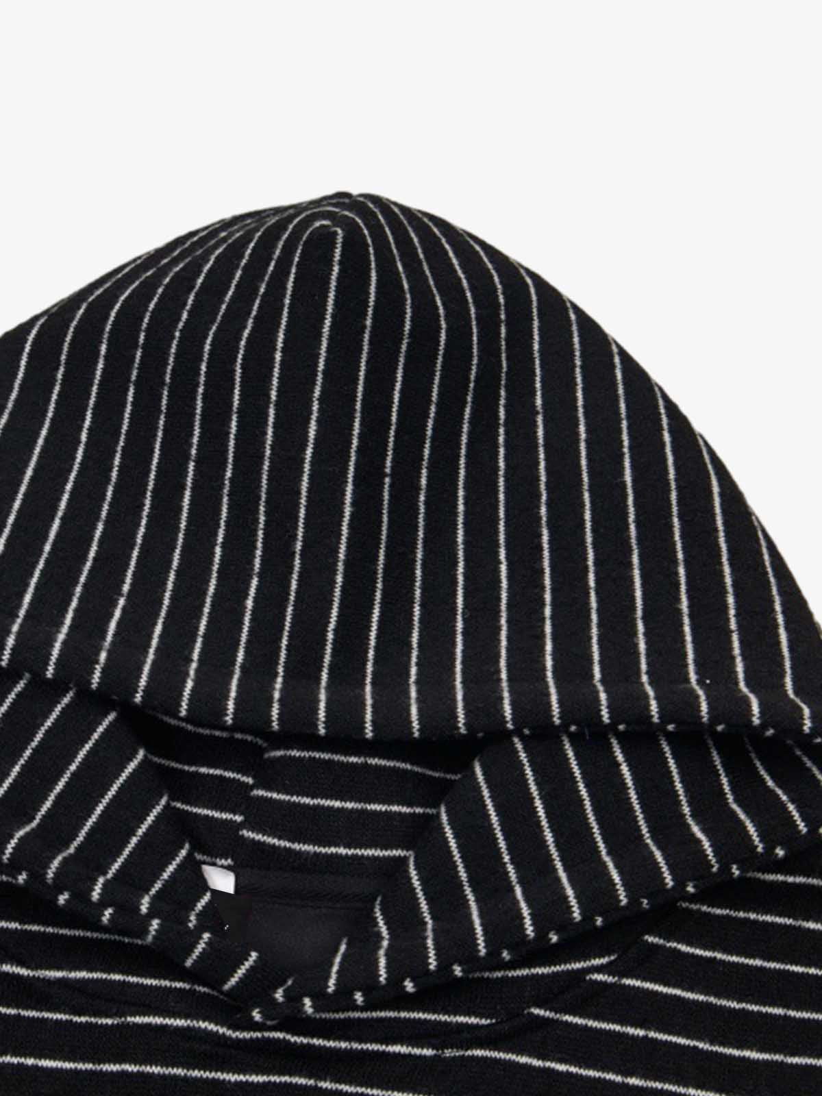 precipice Striped Terry Embroidery "Made" Hoodie