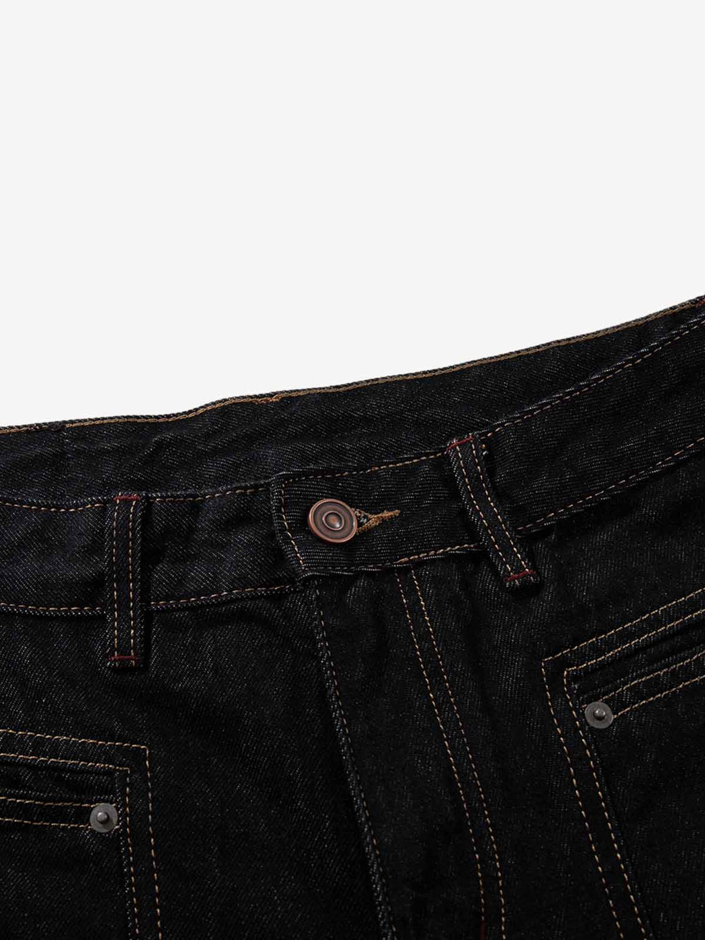 Dark Gothic Graphic Wide-Leg Jeans