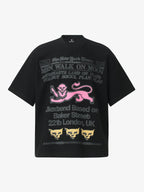 Waffle Knit Fun Graphic T-Shirt