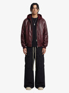 Woven Multi-Pocket Baggy Flared Pants - 2321