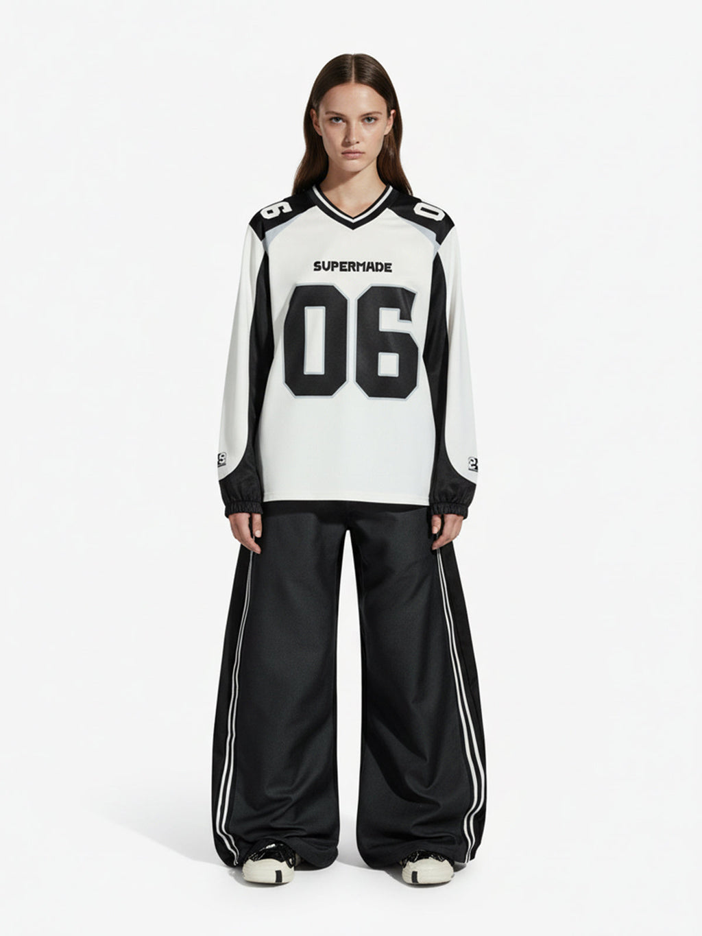 Digital Patchwork Jersey Long Sleeve T-Shirt