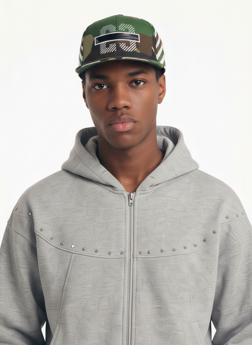 Graphic 23 Panel Contrast Snapback Cap