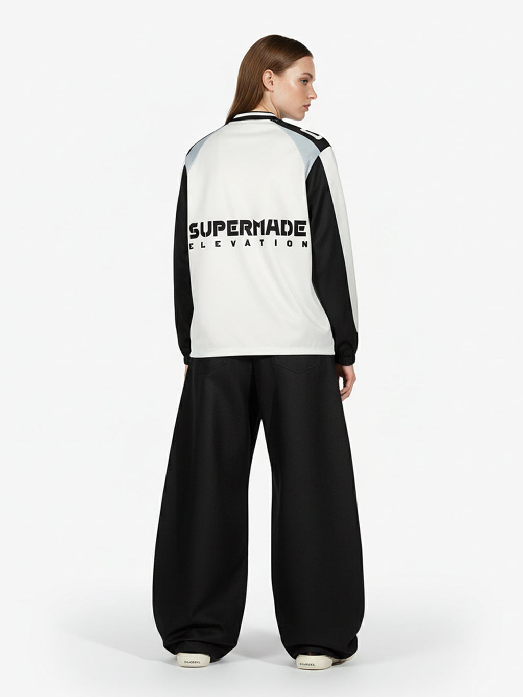 Digital Patchwork Jersey Long Sleeve T-Shirt
