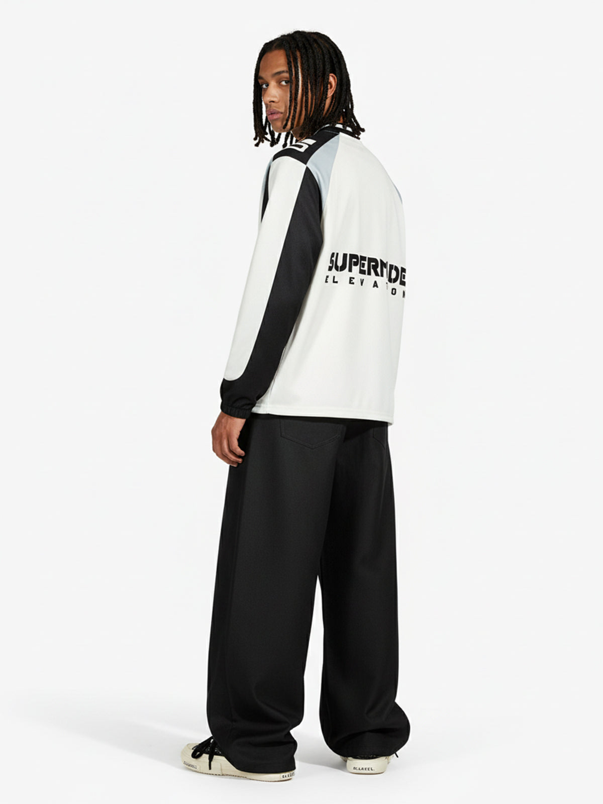 Digital Patchwork Jersey Long Sleeve T-Shirt