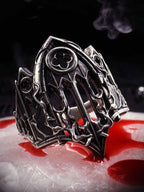 Gothic Armor Open Ring Adjustable