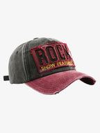 Streetwear Vintage Patch Embroidered Baseball Cap