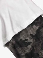 Layered Leopard Horse Graphic Long Sleeve T-Shirt