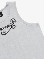 precipice Rope Logo Ribbed Tank Top