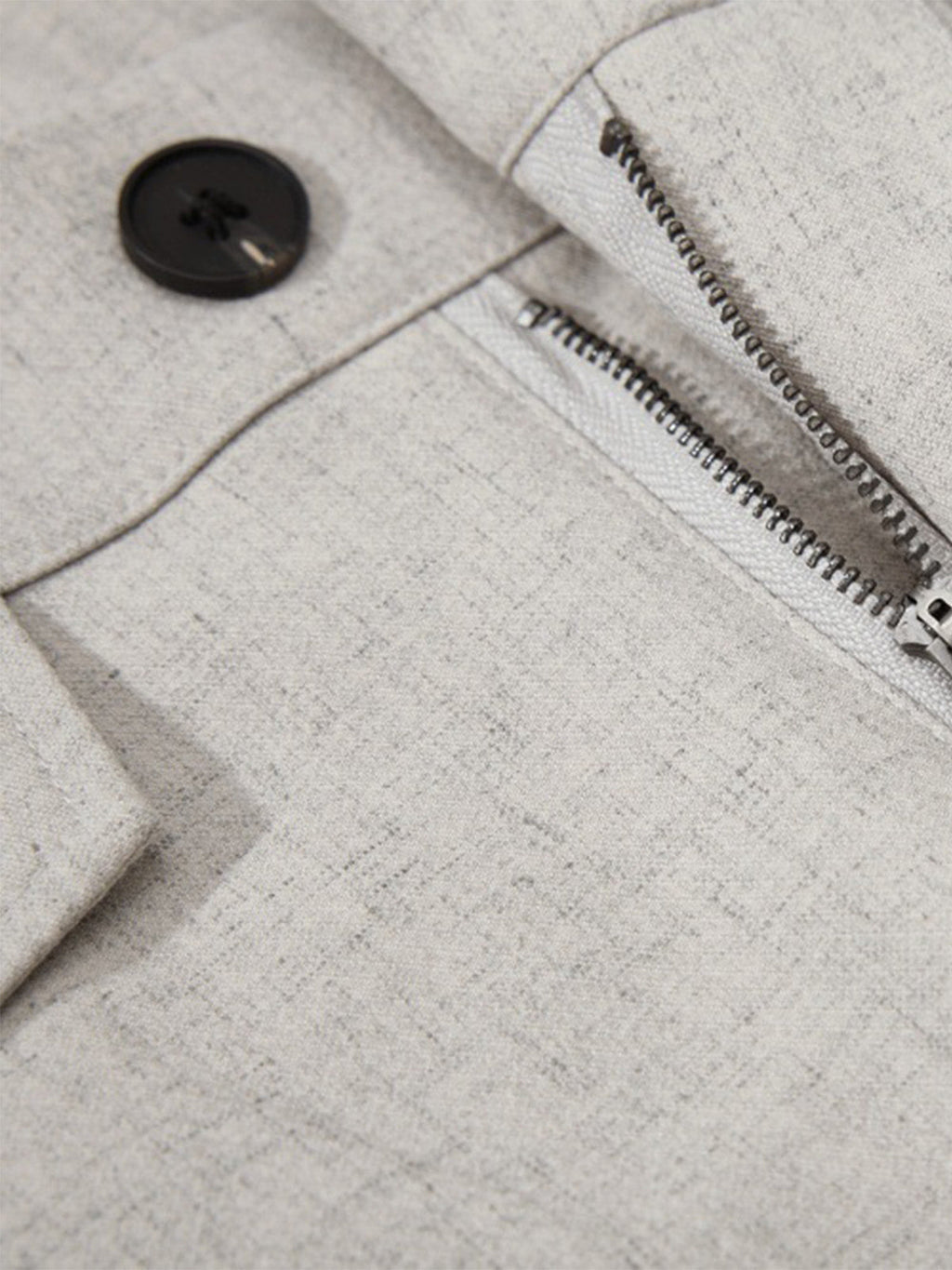 Tie Detail Relaxed Fit Draped Suit Pants