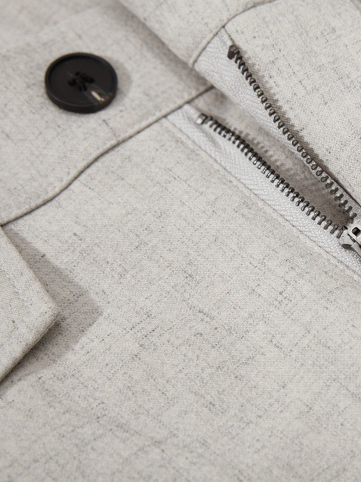 Tie Detail Relaxed Fit Draped Suit Pants