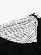 Bandana Waist Strap Multi-Pocket Cotton Cargo Pants