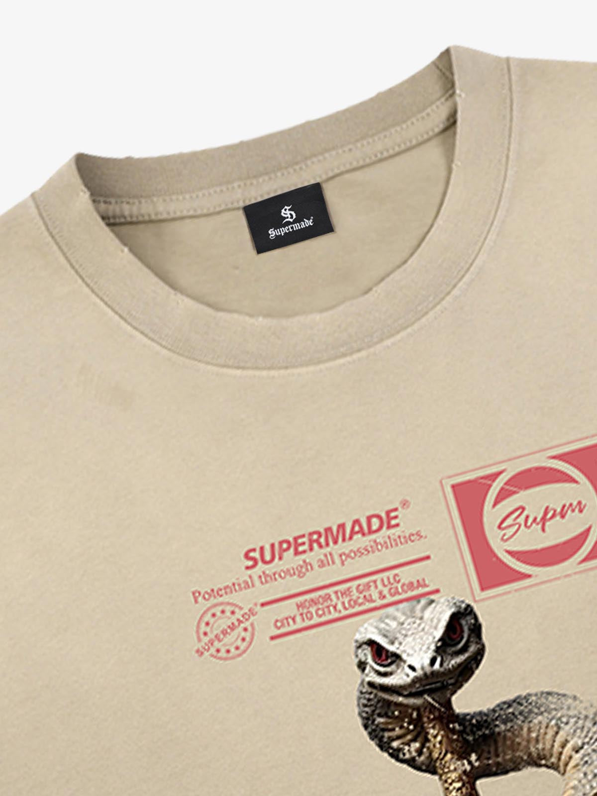 Snake and Sword Graphic T-Shirt