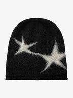 Star Pattern Knit Beanie