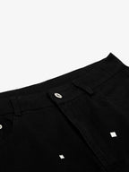 Rhinestone Straight Leg Pants