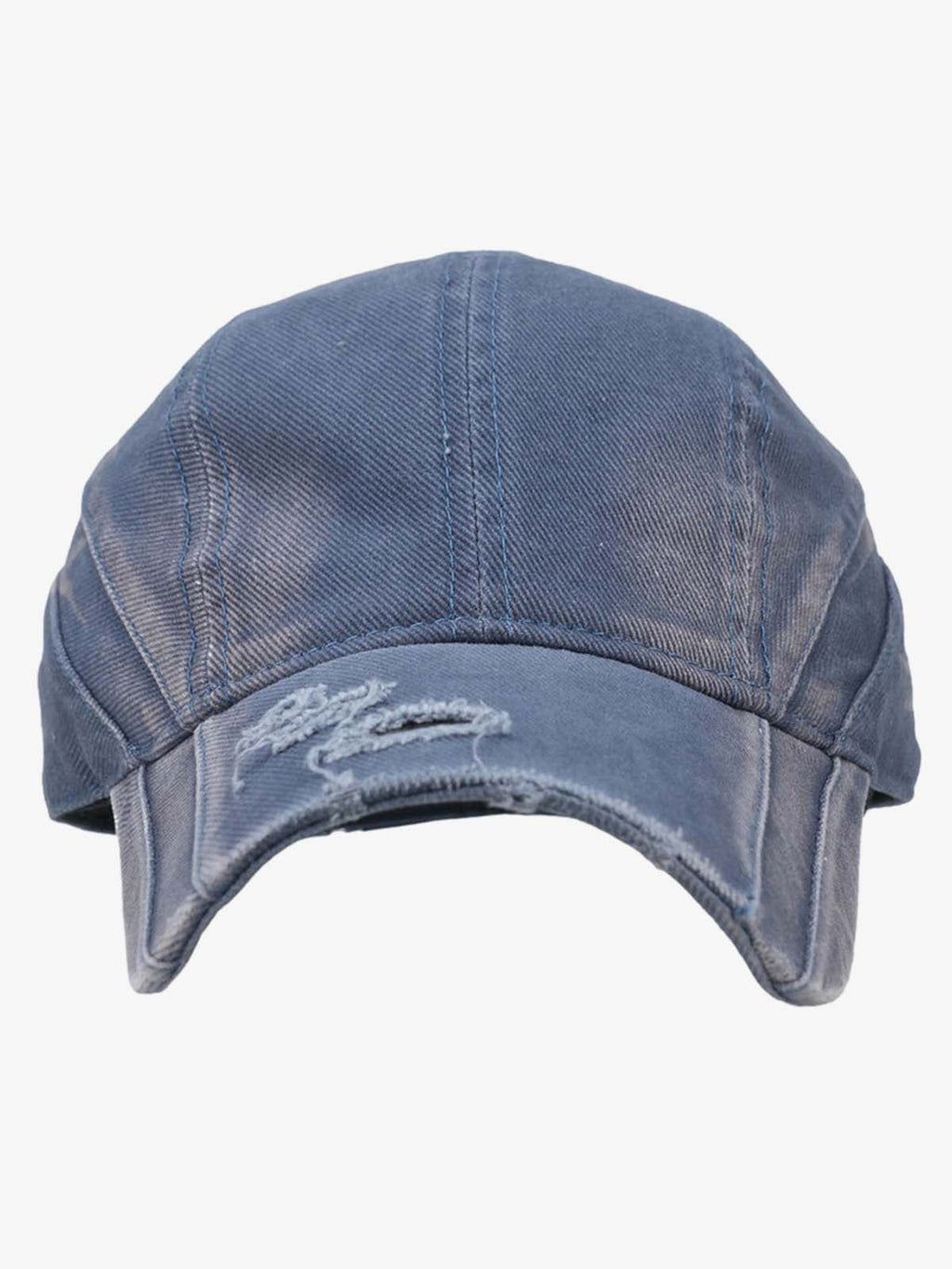 Washed Distressed Panel Baseball Cap