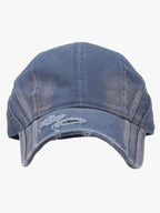 Washed Distressed Panel Baseball Cap