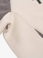 Suede-Touch Embroidered Sport Color-Block T-Shirt