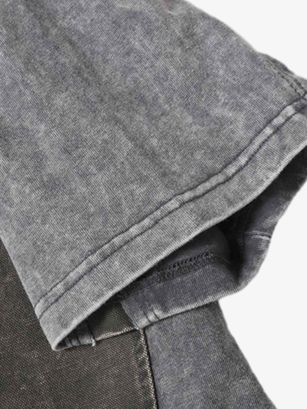 Panel Stitch Cotton T-Shirt