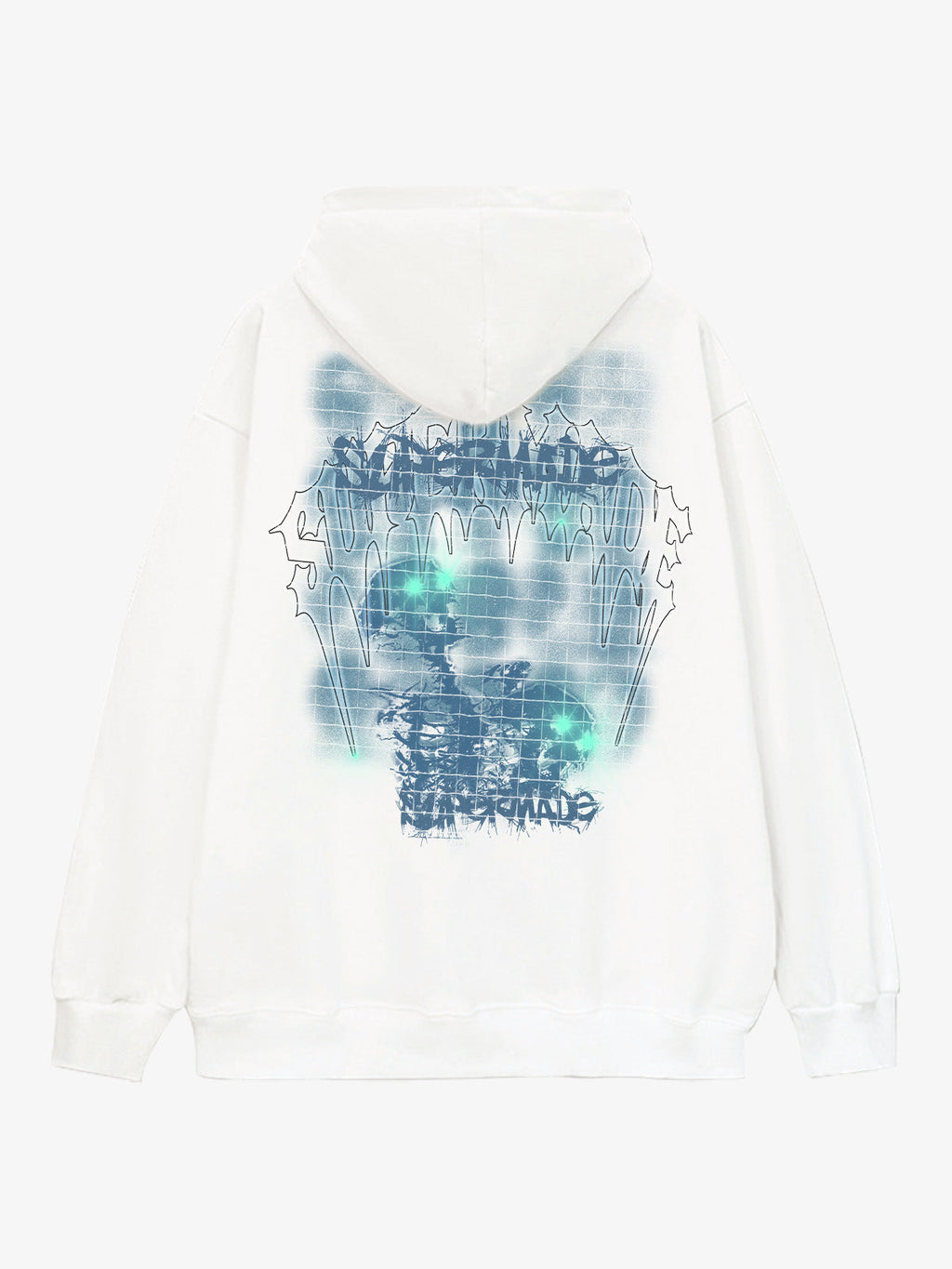 Gothic Skull Graphic Hoodie