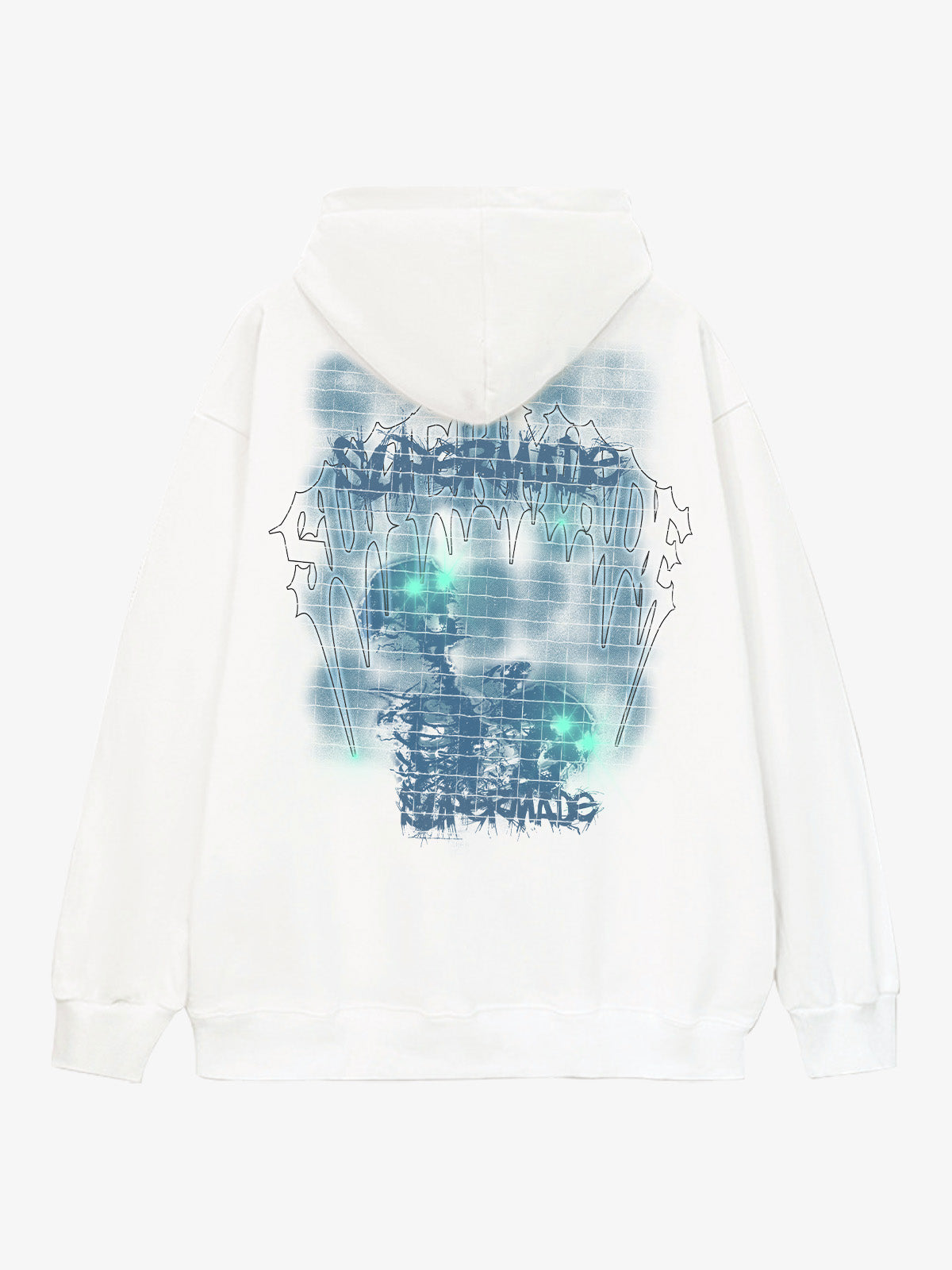 Gothic Skull Graphic Hoodie