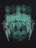 Gothic Skull Graphic Hoodie