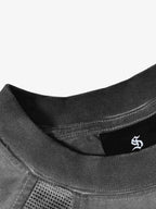 Vintage Washed Panel Raglan T-Shirt