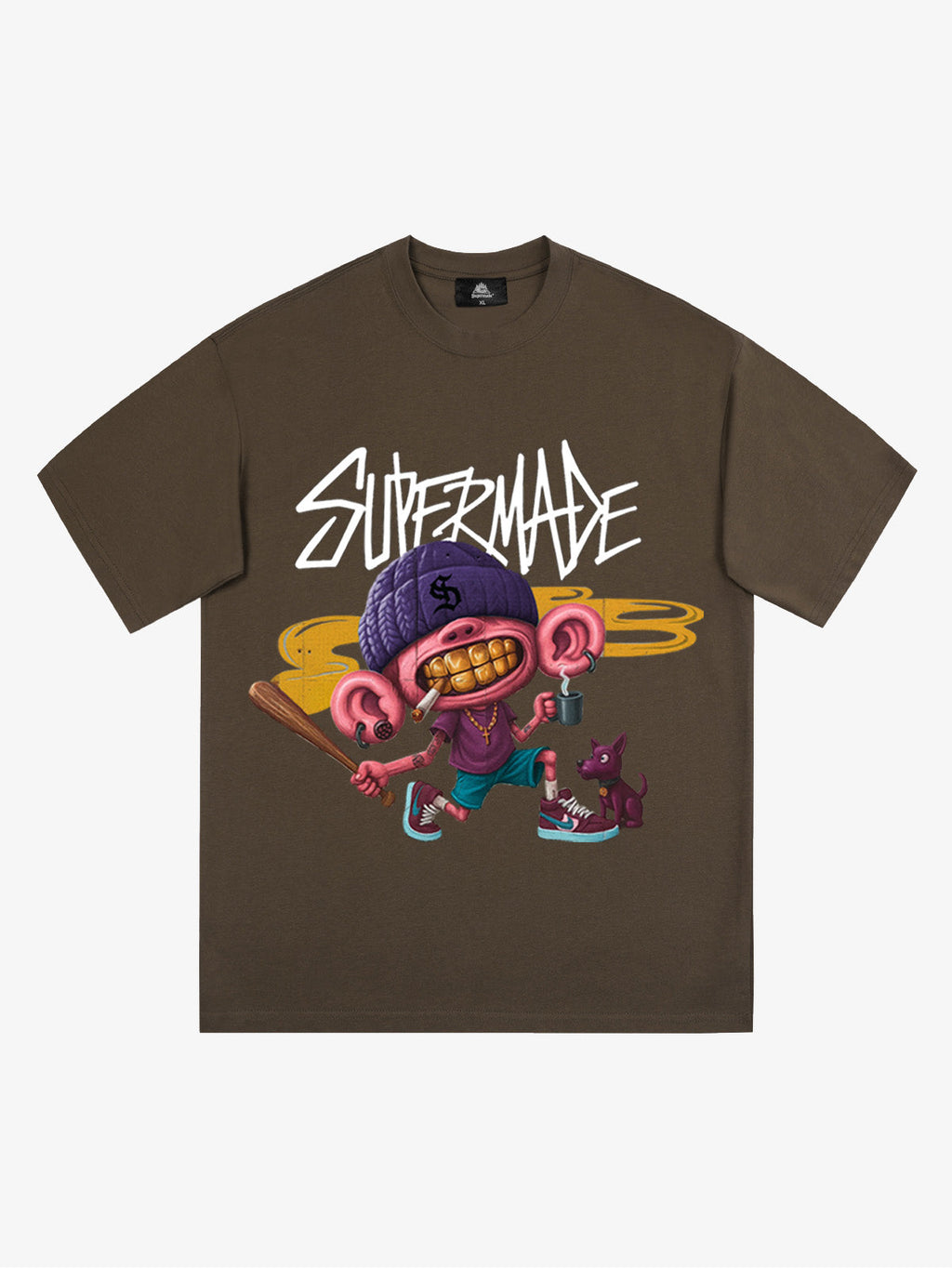 Theprecipice Cartoon Graffiti Trendy Weird Kid T-Shirt