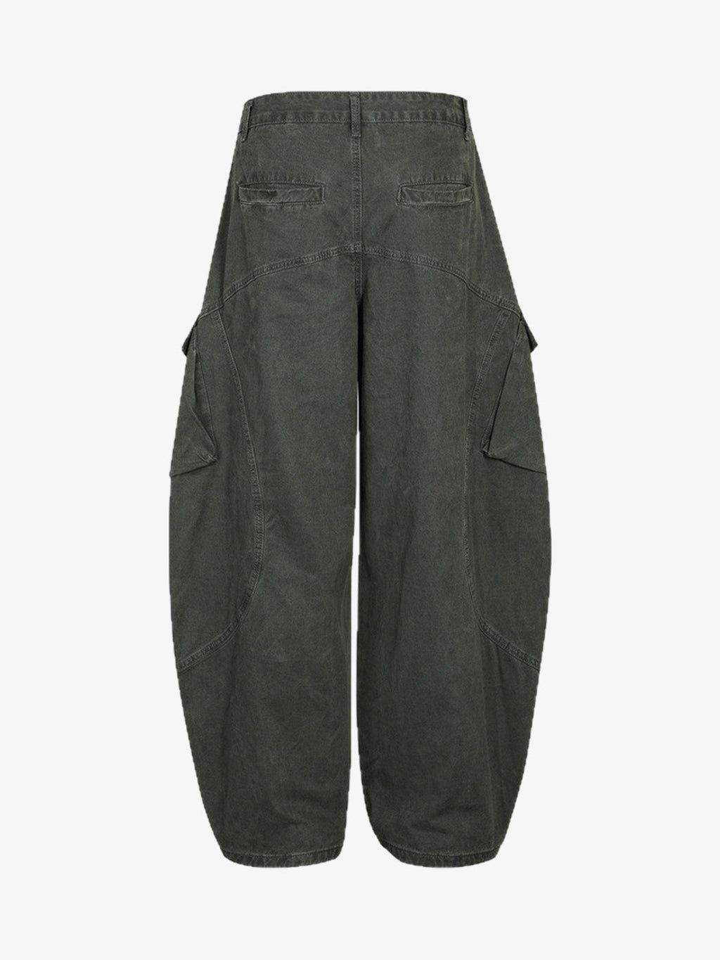 Patchwork Multi-Pocket Workwear Casual Machete Pants