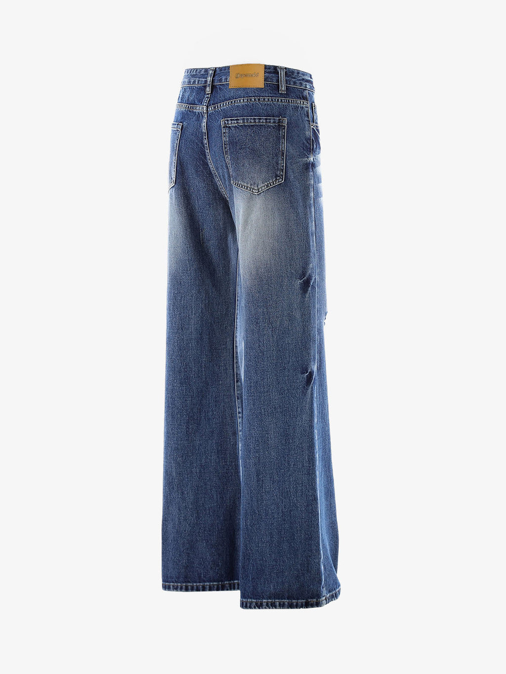 Denim Ripped Washed Distressed Jeans - 2503