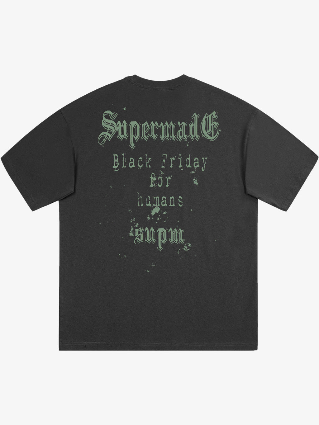 Gothic Skull Spiderweb Graphic T-Shirt