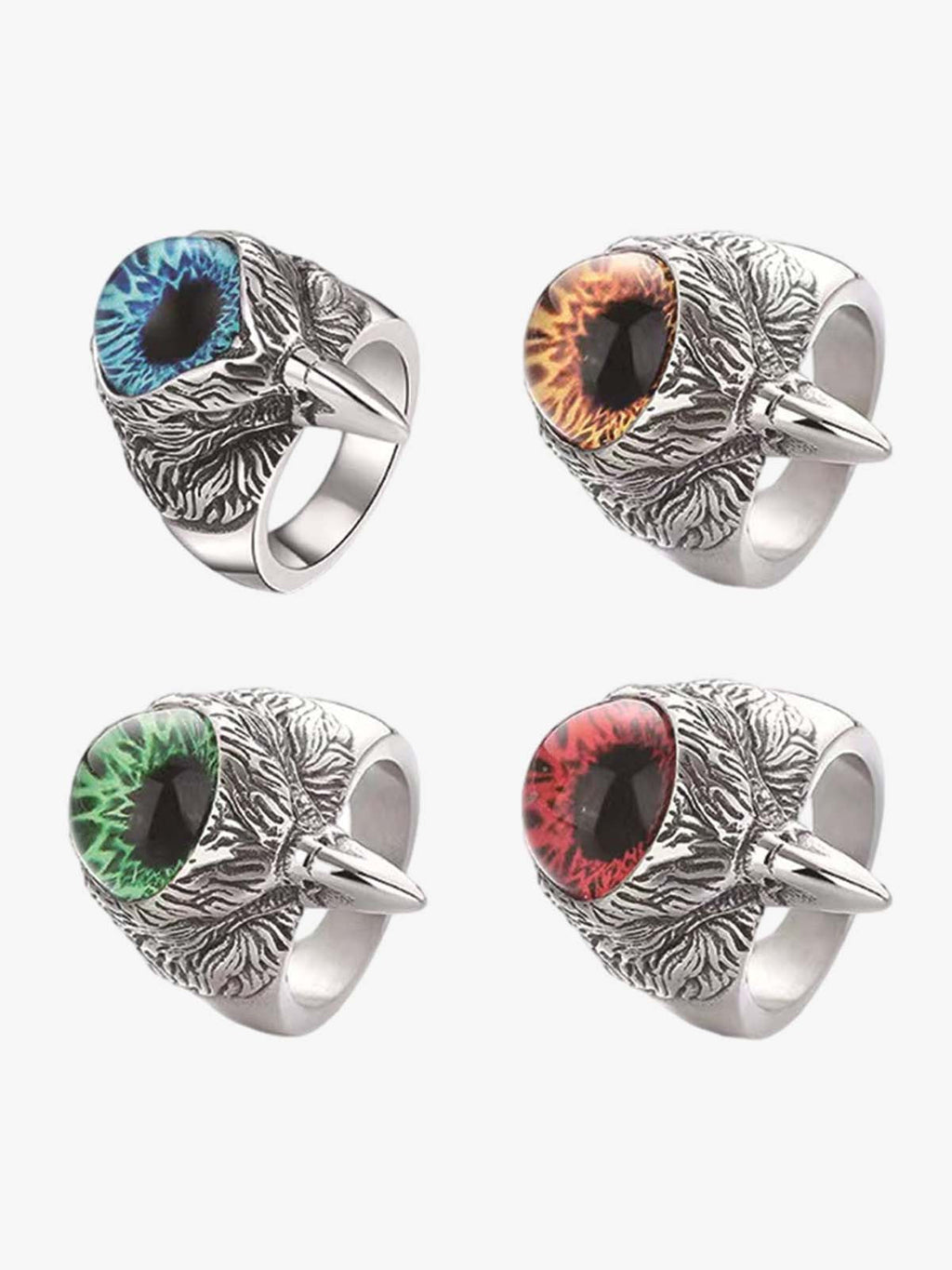 Punk Demon Eye Ring