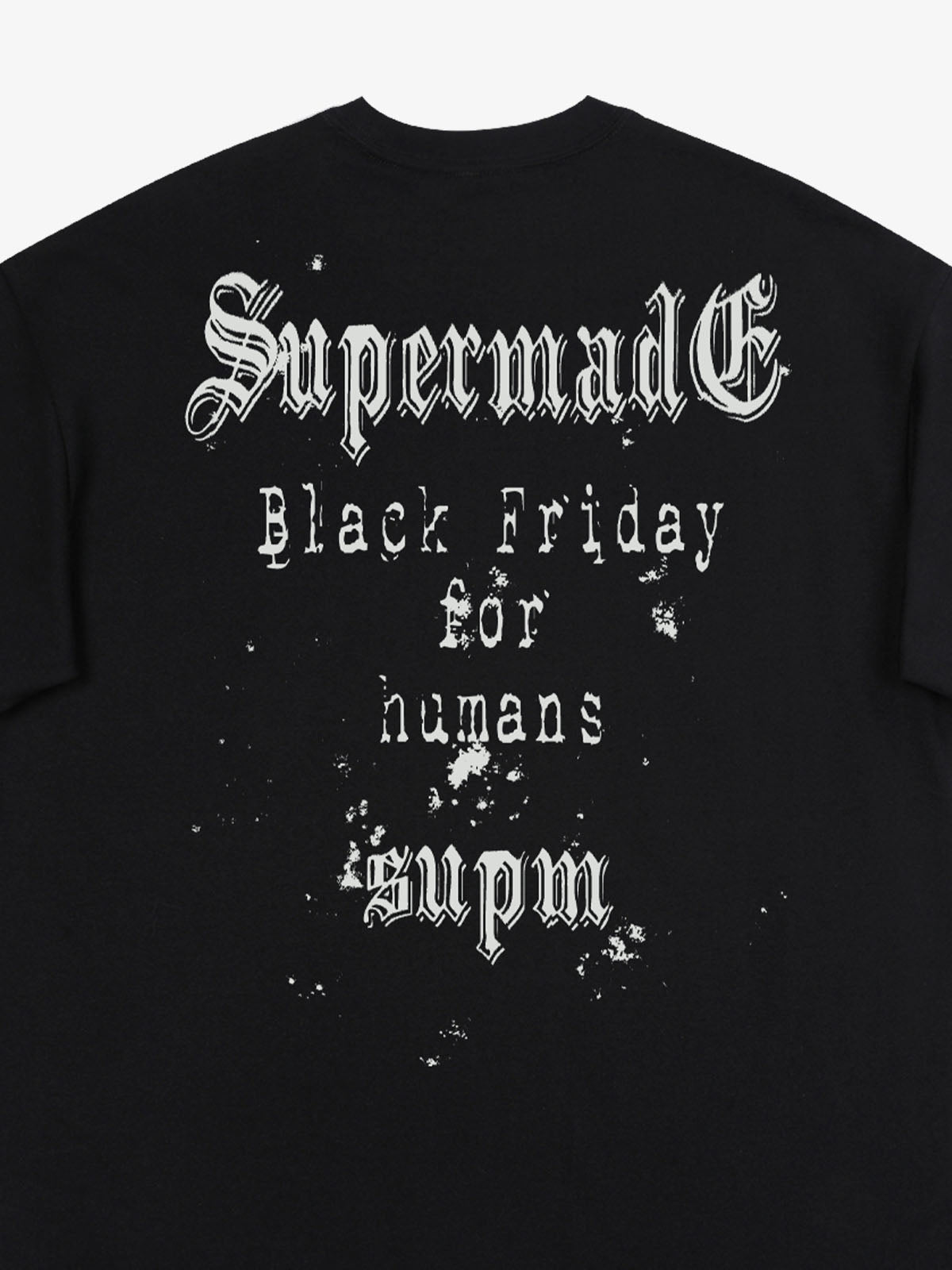 Gothic Skull Spiderweb Graphic T-Shirt