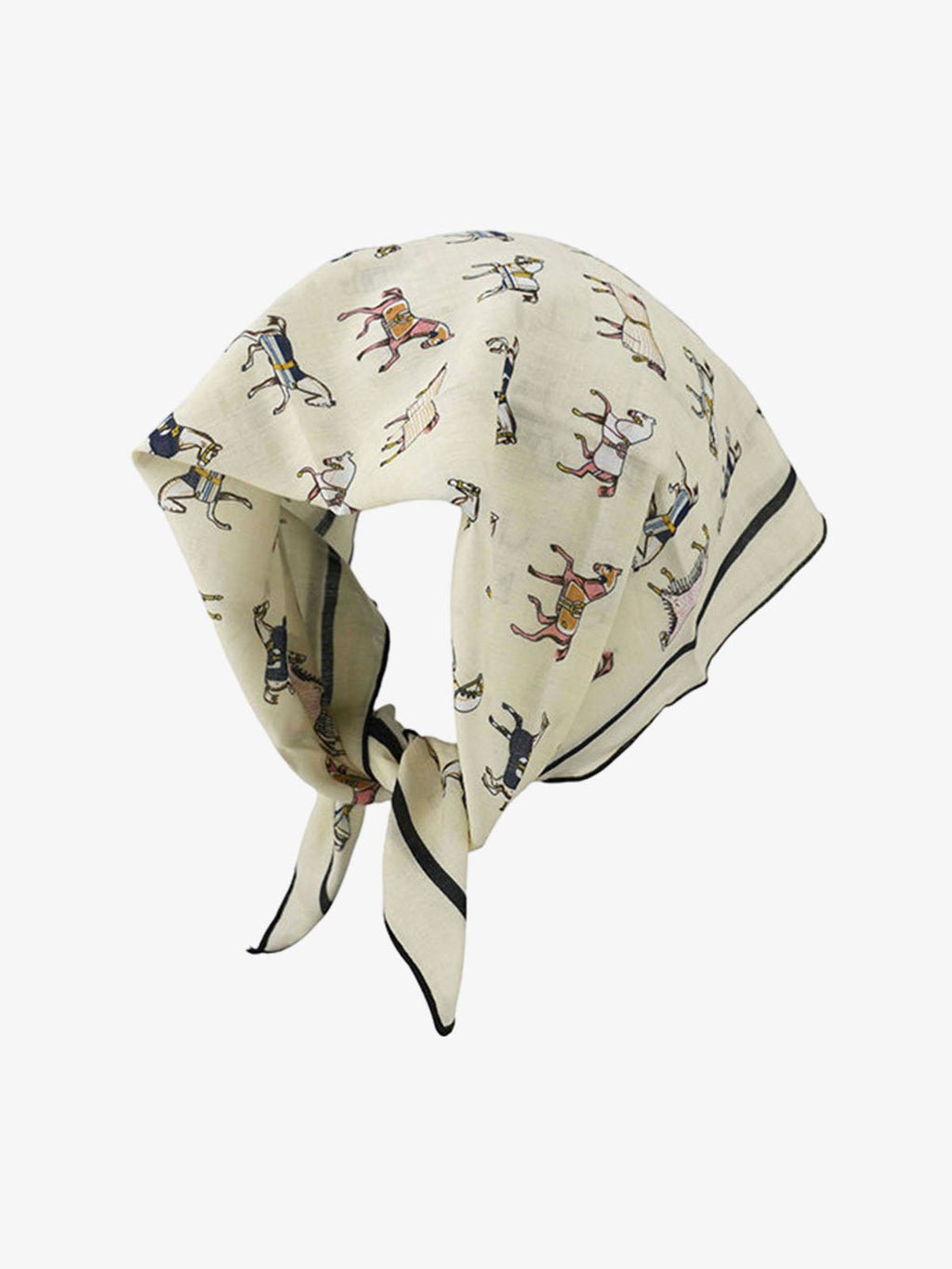 Floral Satin Feel Bandana
