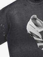Vintage Soccer Cleat Graphic T-Shirt