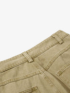 Street Detachable Belt Baggy Pants