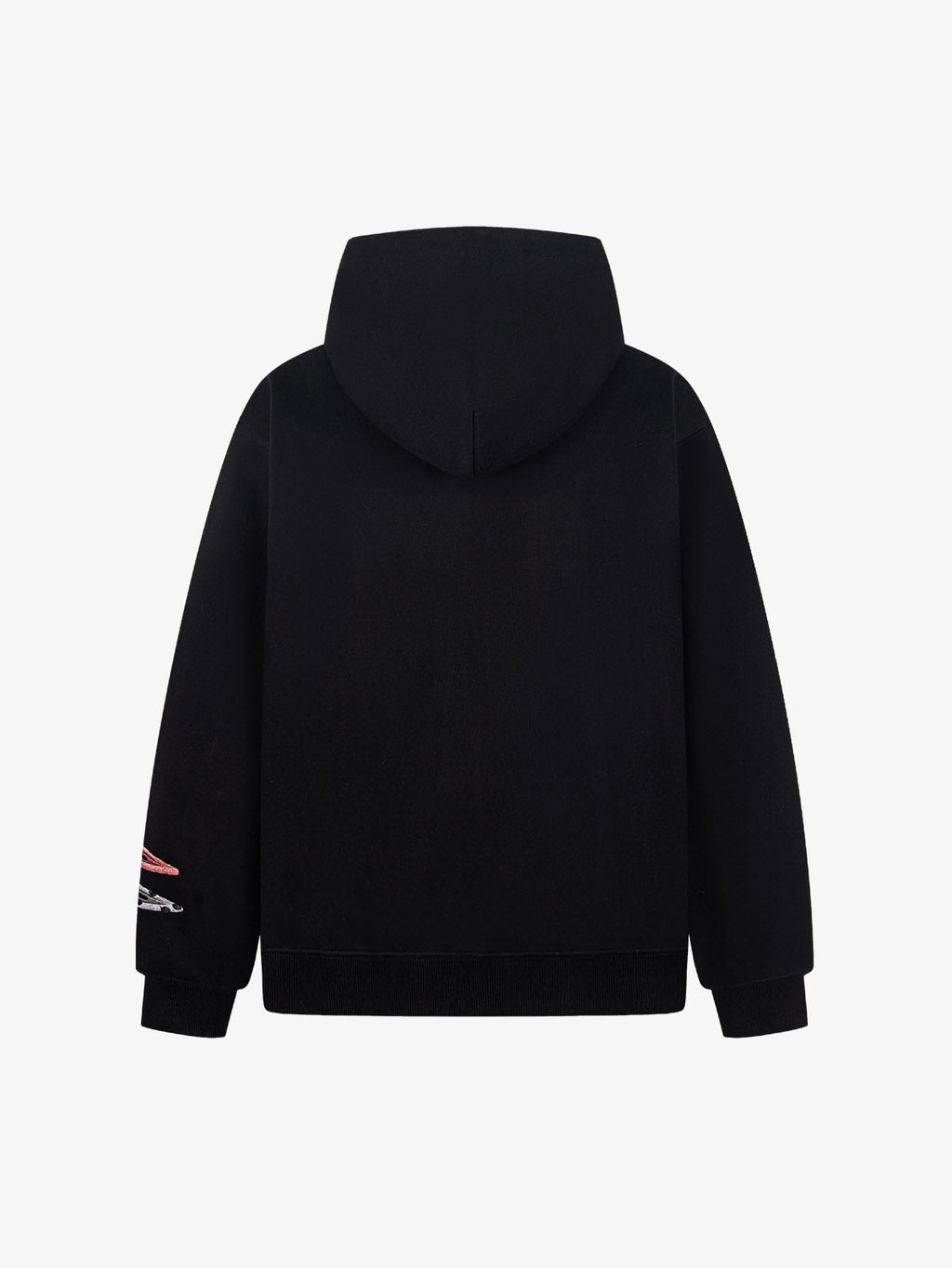 Detachable Hair Clip Decoration Zip Up Hoodie