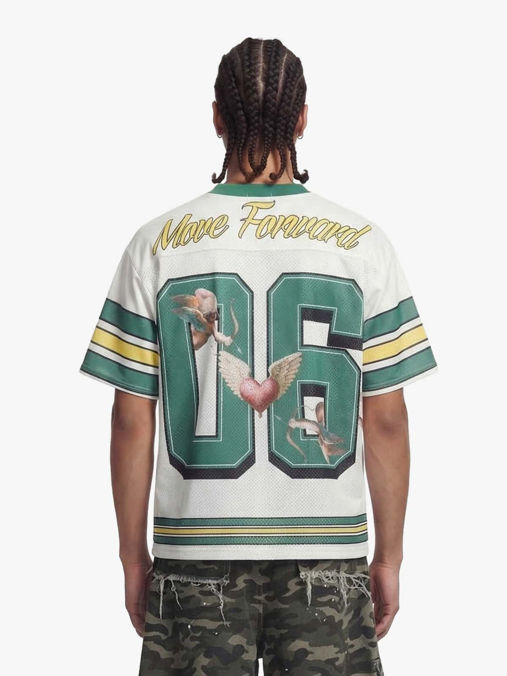 Sports Jersey V-Neck T-Shirt