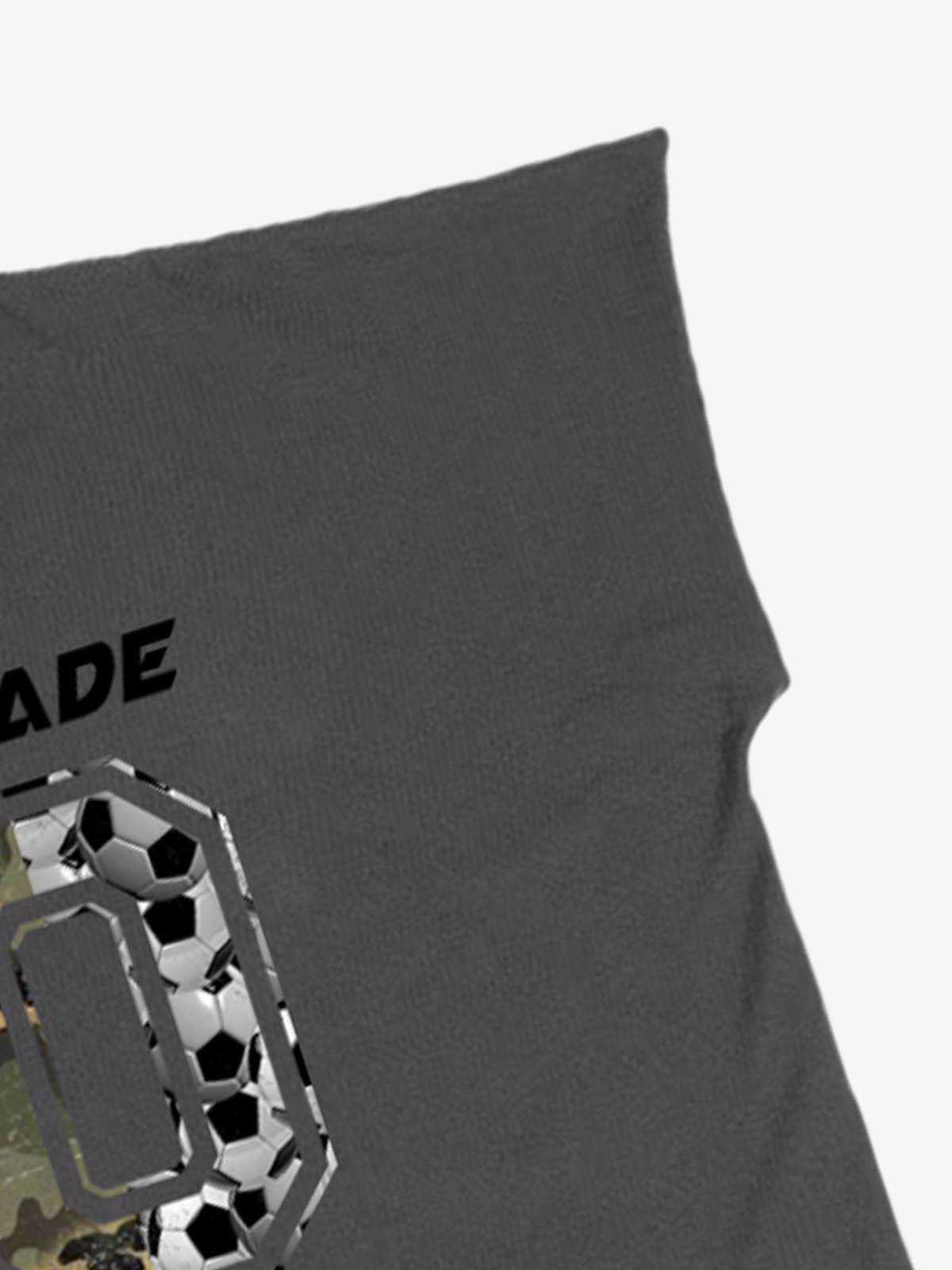 Number 10 Camo Soccer Graphic T-Shirt